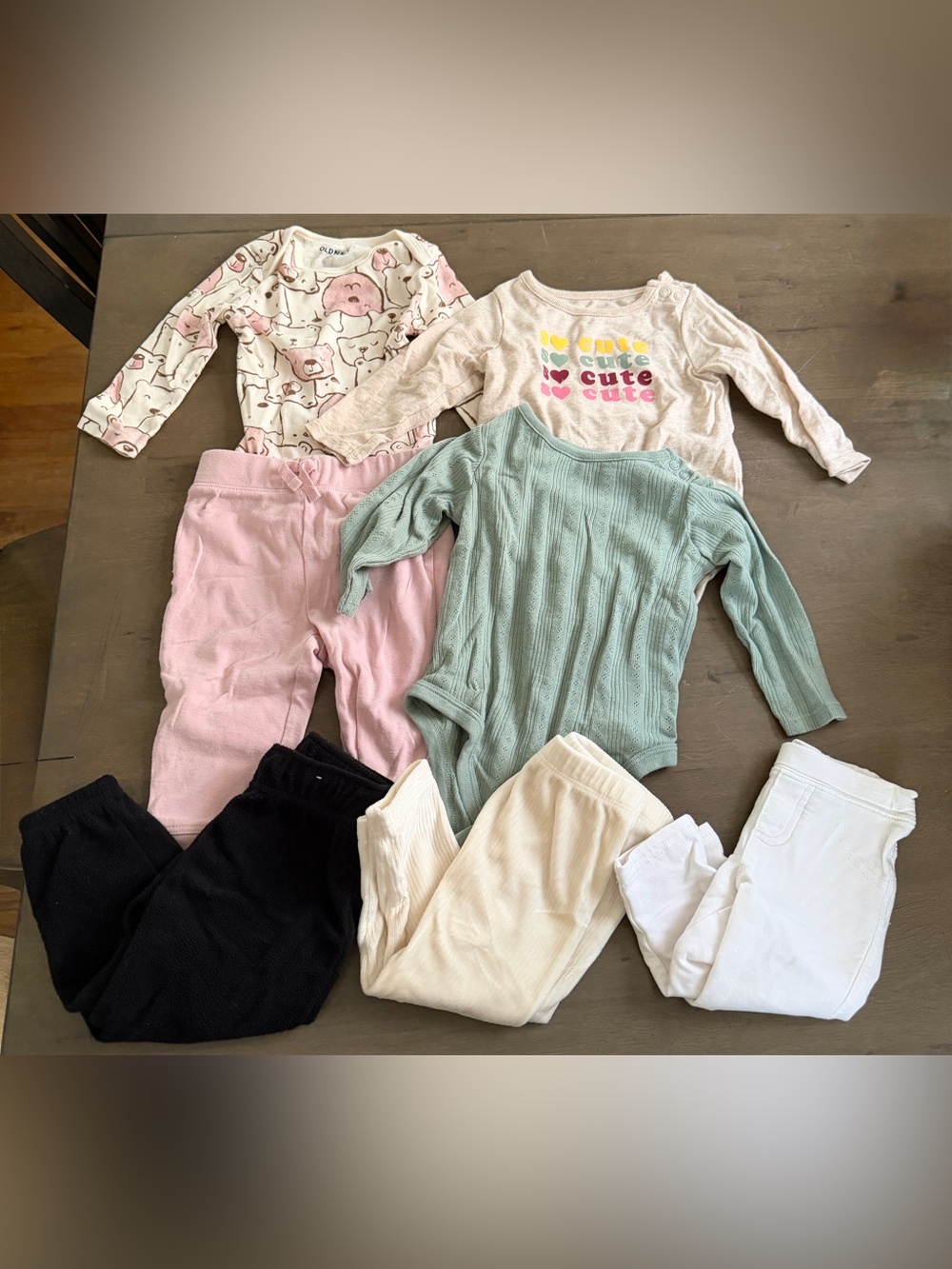 7pc Baby Girl Clothing Bundle 9-12M